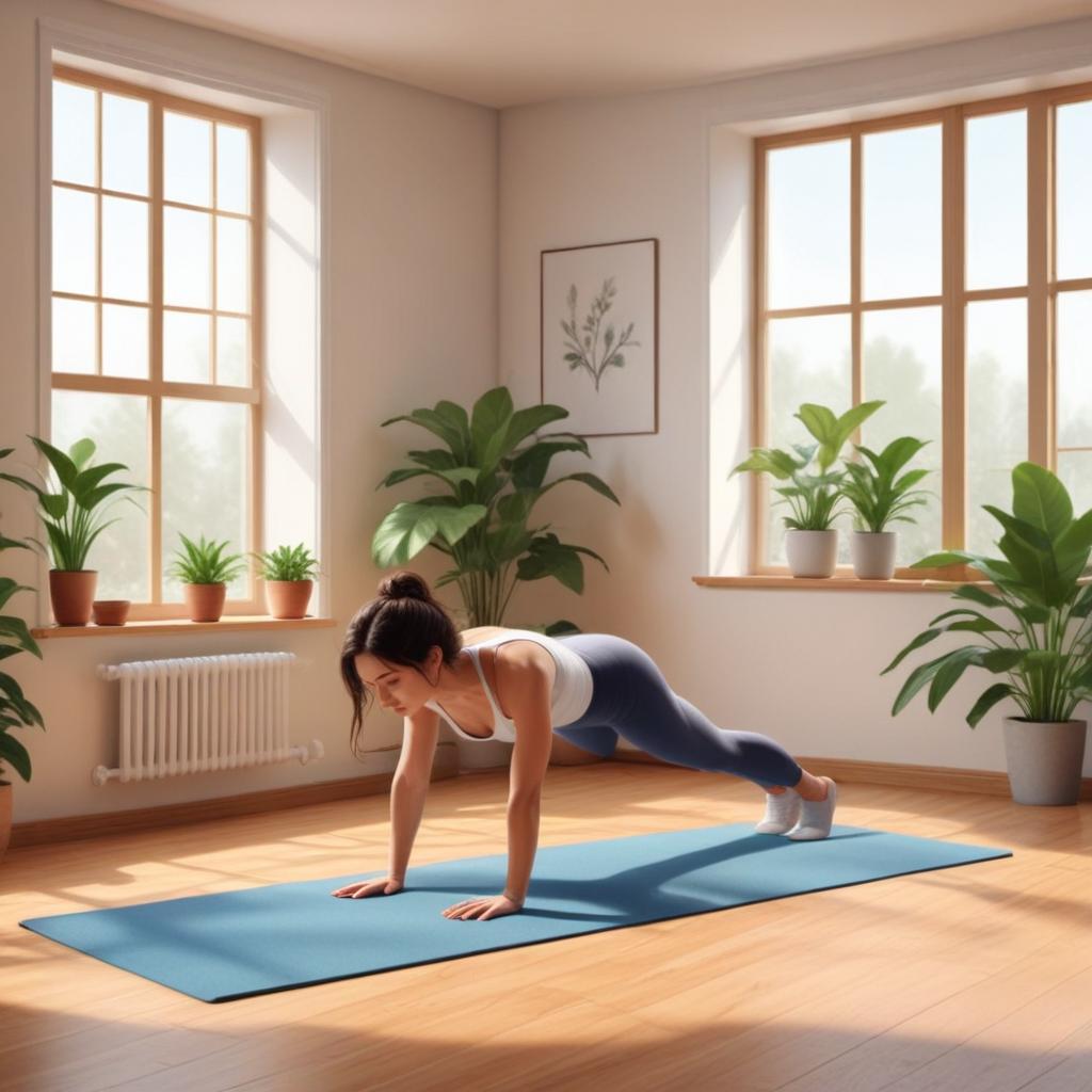 Trening w domu bez sprzętu